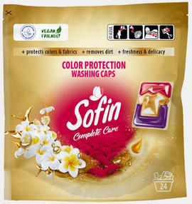 SOFIN касулы для 3w1 стирки 24 шт COLOR