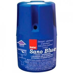 SANO 150 гр контейнер-мыло для сливного бачка унитаза BLUE