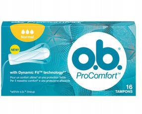 O.B.тампоны procomfort NORMAL 16 шт