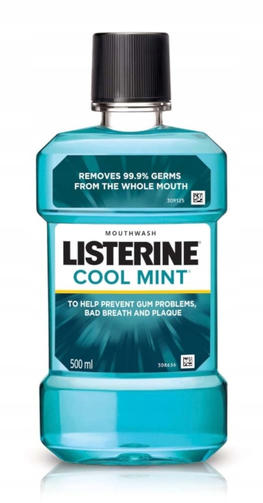 LISTERINE 500ML жидкость для промывания полости рта COOL MINT MOUTHWASH