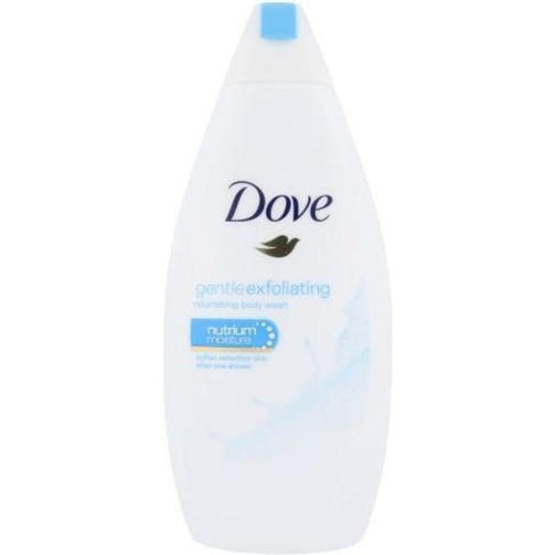 DOVE гель для душа 500мл GENTLE EXFOLIATING/Нежный пилинг