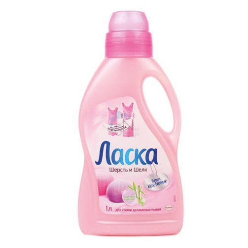ЛАСКА 1 л гель для стирки ШЕРСТЬ и ШЕЛК