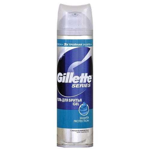 GILLETTE 200 ML гель для бритья SERIES PROTECTION