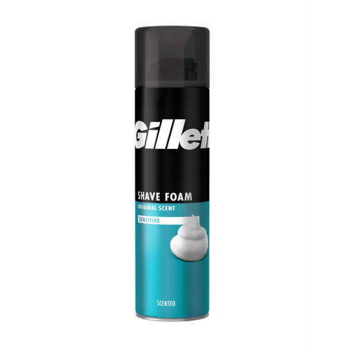 GILLETTE 200 ML пена для бритья SENSITIVE 