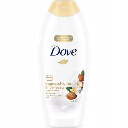 DOVE пенка для купания  750ML SHEA BUTTER/масло ши