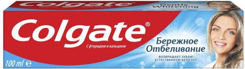 COLGATE 100 мл БЕРЕЖНОЕ ОТБЕЛИВАНИЕ