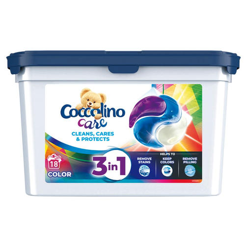 COCCOLINO капсулы 18 шт COLOR 3w1