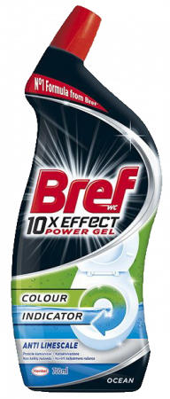 BREF гель для унитаза COLOR ACTIVE 700ML CITRUS