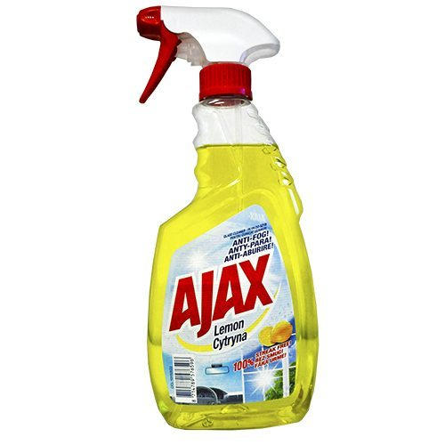 AJAX 500 ML средство для мытья стекол ЛИМОН/спрей