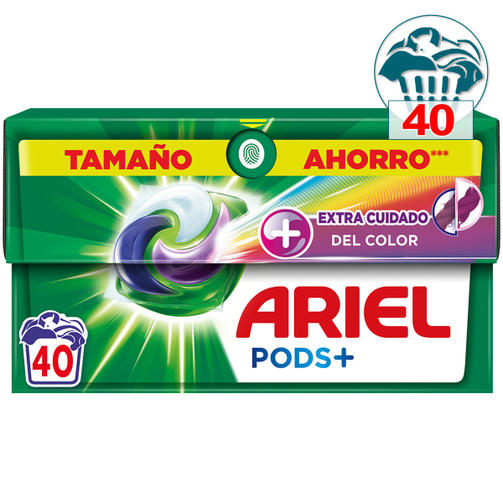 ARIEL PODS 40 Color+ Сохранение цвета/ капсулы для стирки