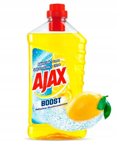 AJAX 1L универсальная жидкость для уборки Сода+ Лимон