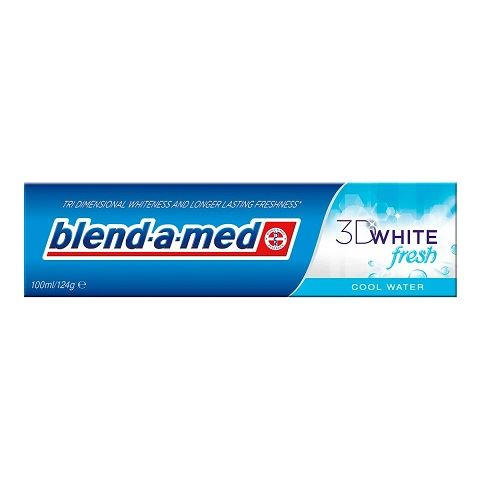 BLEND A MED зубная паста 125ml 3D COOL WATER/эффект 3Д ледяная вода