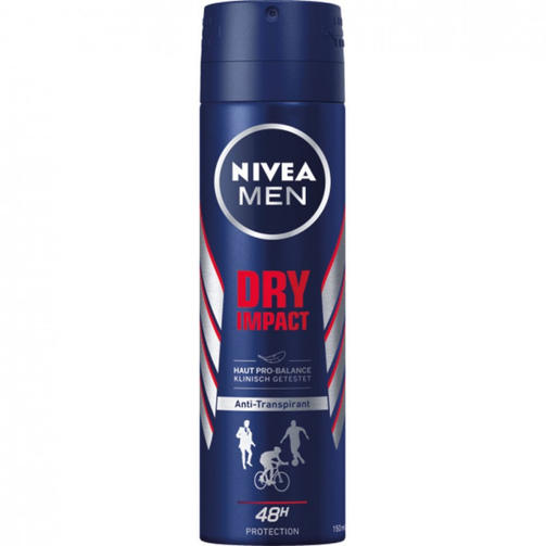 NIVEA дезодорант спрей 150 ML MEN DRY IMPACT