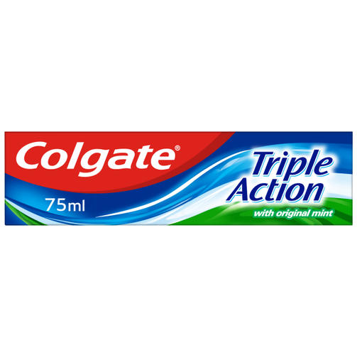 COLGATE 75ML TRIPLE ACTION/тройное действие/зубная паста