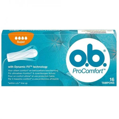 O.B. тампоны procomfort SUPER 16 шт