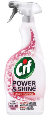 CIF 700 ML POWER&SHINE KITCHEN/спрей для уборки кухни