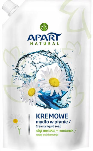 APART крем-мыло 400ML МОРСКИЕ ВОДОРОСЛИ И РОМАШКА/запаска