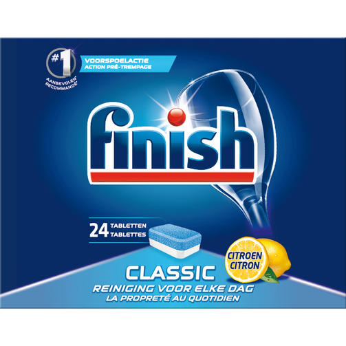 FINISH Tabs Classic а 24 LEMON/таблетки для посудомоечных машин