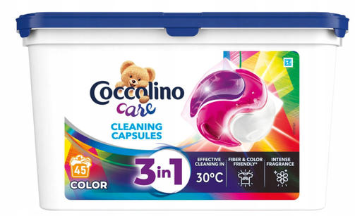 COCCOLINO капсулы 45 шт COLOR 3w1