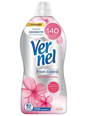 VERNEL кондиционер для белья 1,74L FRESH Цветочный Заряд