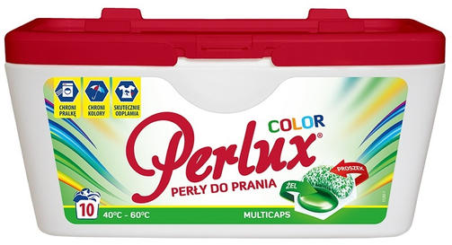 PERLUX гибридные капсулы для стирки 10 COLOR