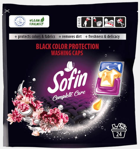 SOFIN касулы для 3w1 стирки 24 шт COLOR&BLACK