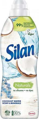 SILAN кондиционер для белья 800ML COCONUT WATER