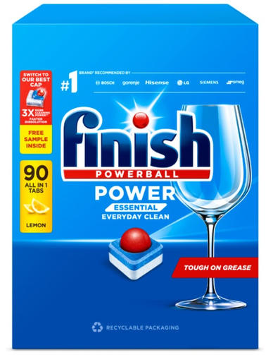 FINISH Tabs 90 Power Essential LEMON+2 Ultimate Plus /для посудомоечных машин