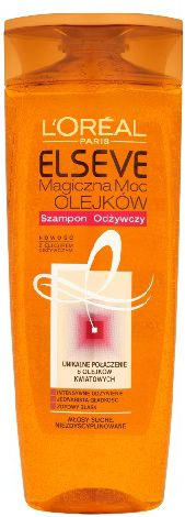 ELSEVE шампунь 400 ML MAGIC POWER OF OILS/Увлажняющий и придающий блеск для сухих и тусклых волос