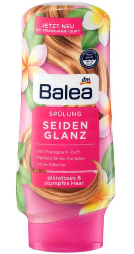 BALEA кондиционер для волос 300ML SEIDENGLANZ/для тусклых и ослабленных волос