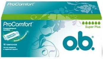 O.B. тампоны procomfort SUPER+ 16 шт