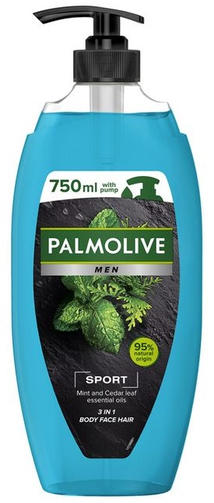 PALMOLIVE 750ML гель д/душа MEN REVITALIZING SPORTпомпа / спорт