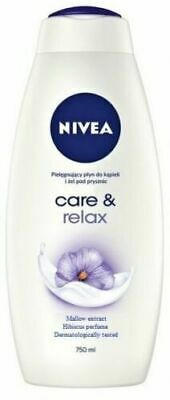 NIVEA гель для душа 750ML CARE&RELAX/Уход и релакс