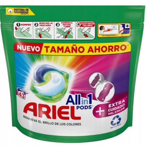 ARIEL 43 COLOR/капсулы для стирки