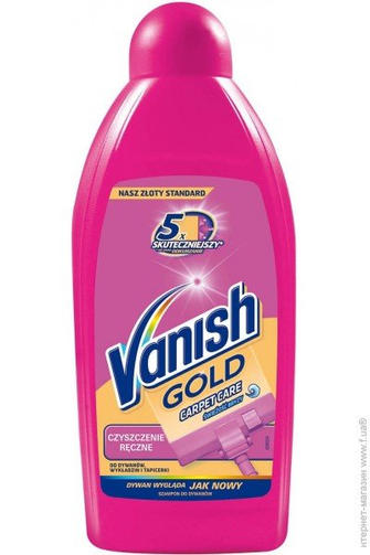 VANISH GOLD 500мл жидкость для чистки ковров (свежесть БРИЗА)