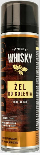 BOND 200 ML гель для бритья WHISKEY