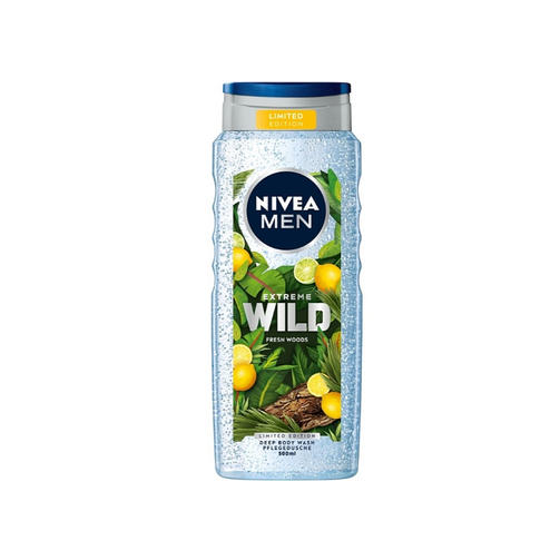 NIVEA гель для душа 500ML MEN EXTREME WILD FRESH WOODS/Дикий лес освежающий