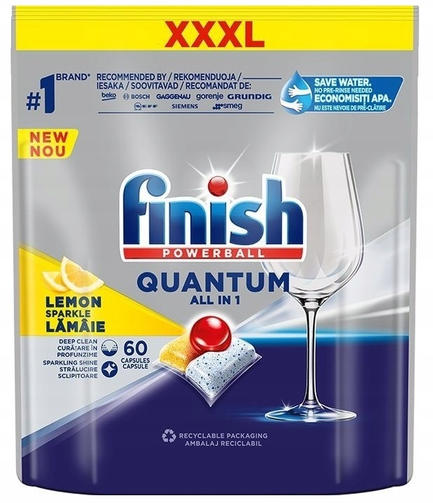FINISH Tabl Quantum a60 LEMON/для посудомоечных машин