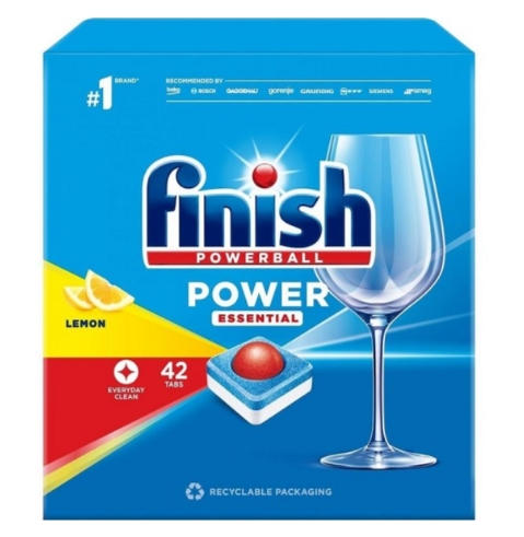 FINISH Tabs 42 Power Essential LEMON/для посудомоечных машин