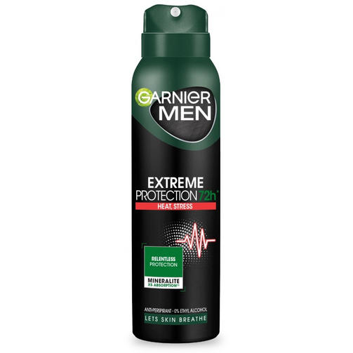 GARNIER MEN DEO SPRAY 150ML EXTREME PROTECTION/дезодорант-спрей