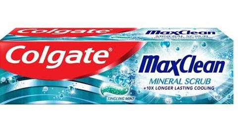 COLGATE 100ML MAX CLEAN MINERAL SCRUBE/очищающие минералы/зубная паста