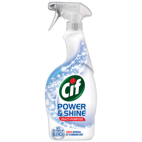 CIF 700 ML POWER&SHINE MULTI BLEACH/чистящий спрей с отбеливателем