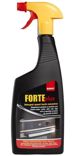 SANO 750ML спрей для чистки плит,печей от жира FORTE