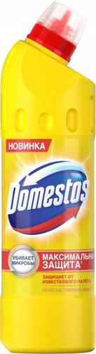 DOMESTOS 1 L средство для чистки унитаза ЛИМОН