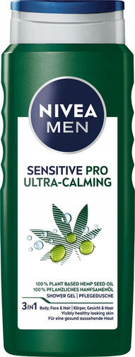 NIVEA гель для душа 500ML MEN SENSITIVE PRO ULTRA CALMING