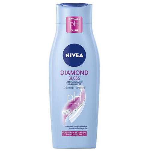 NIVEA шампунь 400ML DIAMOND GLOSS CARE/с кератином