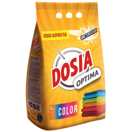 DOSIA OPTIMA 6 кг стиральный порошок COLOR/24 стирки