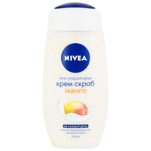 NIVEA гель для душа 250ML КРЕМ СКРАБ МАНГО