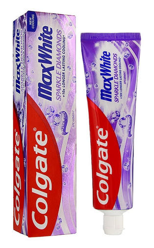 COLGATE 100ML MAX WHITE SPARKLE DIAMONDS/сияющий бриллиант/зубная паста