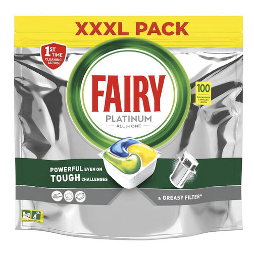 FAIRY 100шт PLATINUM LEMON /таблетки для посудомоечных машин